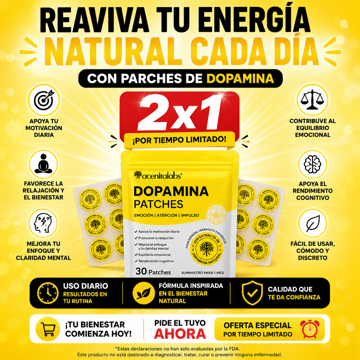 ❤️ Siéntete con más energía, enfoque y bienestar cada día.