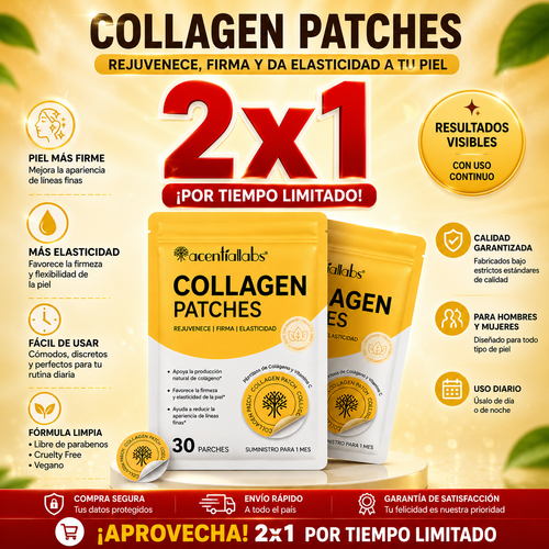 ✨ Parches de Colágeno 2x1 – Rejuvenece Tu Piel Desde Hoy