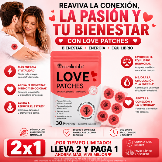 💕 Bienestar, Deseo y Energía en un Solo Parche.